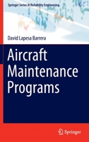 Aircraft Maintenance Programs 3030902625 Book Cover