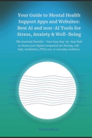 Your Guide to Mental Health Support Apps and Websites: Best AI and non-AI Tools for Stress, Anxiety & Well-Being: The Essential Shortlist + Your Easy Step-by-Step Path to Choose Your Daily Companion B0FP47Q6XX Book Cover
