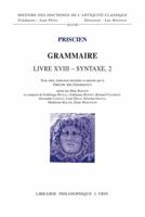 Grammaire Livre XVIII: Syntaxe 2 271162773X Book Cover