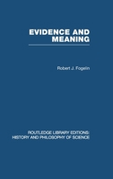 Evidence and Meaning 0415848571 Book Cover