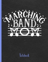Marching Band Parade : Marching Band Proud: 8.5 x 11 College Ruled Notebook 1658122399 Book Cover
