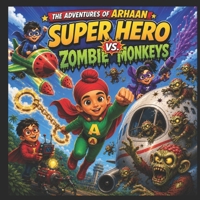 Super Hero vs. Zombie Monkeys: The Adventures of Arhaan B0H4HDP23G Book Cover