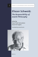 Eliezer Schweid: The Responsibility of Jewish Philosophy: The Responsibility of Jewish Philosophy 9004234845 Book Cover