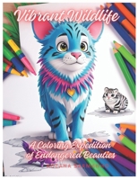 Vibrant Wildlife: A Coloring Expedition of Endangered Beauties B0CRXX7ZP7 Book Cover