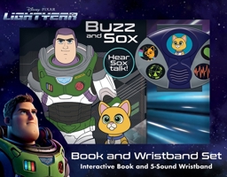 Disney Pixar Lightyear - Buzz and Sox - Interactive Book and 5-Sound Wristband - PI Kids 1503765113 Book Cover
