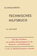 Klingelnberg Technisches Hilfsbuch 3662372096 Book Cover