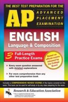 AP English Language & Composition (REA) - The Best Test Prep for the AP Exam (Test Preps) 0878919236 Book Cover