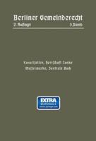Kanalisation, Herrschaft Lanke, Wasserwerke, Zentrale Buch 3662017962 Book Cover