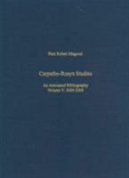 Carpatho-Rusyn Studies: An Annotated Bibliography, Volume V: 2005-2009 0880337028 Book Cover