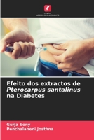 Efeito dos extractos de Pterocarpus santalinus na Diabetes (Portuguese Edition) 6207199723 Book Cover