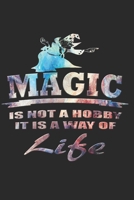 Magie Notizbuch: Magie Notizbuch die Perfekte Geschenkidee f�r Magier oder Zauber Fans. Das Taschenbuch hat 120 wei�e Seiten mit Punktraster die dich beim Schreiben oder skizzieren unterst�tzten. 1673983421 Book Cover