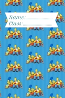 Name/Class: The Simpsons Notebook 1661132642 Book Cover