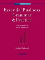 Business Grammar and Practice 0194570797 Book Cover