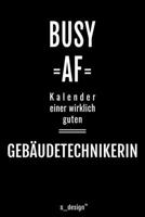 Kalender 2020 f�r Geb�udetechniker / Geb�udetechnikerin: Wochenplaner / Tagebuch / Journal f�r das ganze Jahr: Platz f�r Notizen, Planung / Planungen / Planer, Erinnerungen und Spr�che 1708192840 Book Cover