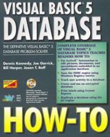 Visual Basic 5 Database How-to 1571691049 Book Cover