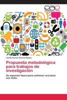 Propuesta metodológica para trabajos de investigación 3659072516 Book Cover
