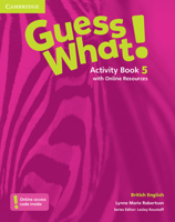 Guess What! Level 5 Activity Book with Online Resources British English 1107545420 Book Cover