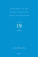 Research in the Social Scientific Study of Religion 9004166467 Book Cover