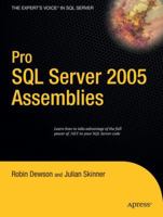 Pro SQL Server 2005 Assemblies 1590595661 Book Cover