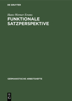 Funktionale Satzperspektive 348425131X Book Cover