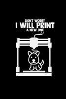 Don't worry I will print a new one: 6x9 3D PRINTING grid squared paper notebook notes 1709993723 Book Cover