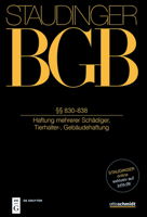 �� 830-838: (Haftung Mehrerer Sch�diger, Tierhalter-, Geb�udehaftung) 3805913435 Book Cover