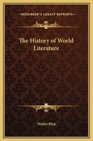 The History of World Literature 1162766077 Book Cover