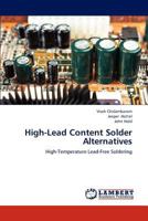 High-Lead Content Solder Alternatives 3659162647 Book Cover