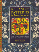 Icelandic Patterns in Needlepoint: Over 40 Easy-to-Stitch Designs From the Land of Ice and Fire 1787197778 Book Cover