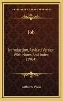 Job. Introd., REV. Version with Notes and Index - Primary Source Edition 054860567X Book Cover