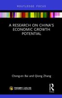 A Research on China's Economic Growth Potential 0367528592 Book Cover