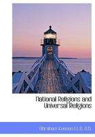National Religions and Universal Religions 0766195961 Book Cover