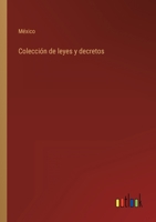 Colección de leyes y decretos 3368100386 Book Cover