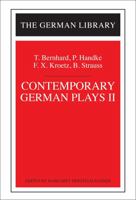 Contemporary German Plays II (German Library) 0826413145 Book Cover