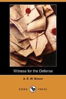 The Witness for the Defense 1981352074 Book Cover