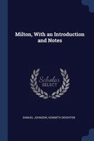 Milton, With an Introduction and Notes 1022785087 Book Cover
