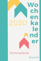 Wochenkalender 2020: Wochen- und Monatsplaner mit Punkteraster, Inhaltsverzeichnis und 50 extra Seiten f�r deine Notizen, ca. A5 1672027403 Book Cover