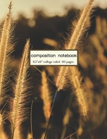 Composition Notebook: College Ruled, 8.5 x 11 beautiful nature (Trendy Journals) 1691011509 Book Cover