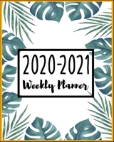 2020-2021 Weekly Planner: Weekly 2020-2021 Planner, Weekly Planner and Calendar, 8 x 10, Jan. 2020 - Dec. 2020, Twin Wire Binding Perfect for Planning and Organizing Your Home or Office. 1711930571 Book Cover