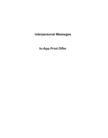 Interpersonal Messages: Communication and Relationship Skills 0205931804 Book Cover