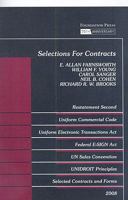 Selections For Contracts, 2003 (University Casebook) 1587785870 Book Cover