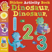 Dinosaur Dinosaur 123: Sticker Activity Book 1664340351 Book Cover
