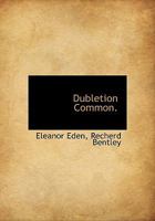 Dubletion Common. 1140511564 Book Cover