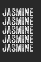 Name JASMINE Journal Customized Gift For JASMINE A beautiful personalized: Lined Notebook / Journal Gift, Notebook for JASMINE,120 Pages, 6 x 9 inches ... Family Notebook,Customized Journal, T 1678472239 Book Cover