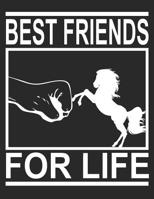 Reittagebuch: Trainingstagebuch f�r mein Pferd und mich I F�r �ber 100 Eintr�ge im A4+ Format I Motiv: Best friends for life 1096777339 Book Cover