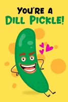 Nice Valentines Day Gifts for Him, Her & Loving Gifts for Girlfriend Boyfriend, Pickle Lover Gifts: Lined Notebook Dill Pickle Themed Gifts & Valentines Day Card for Husband Funny (Food Pun Cards) B083XVJ8P4 Book Cover
