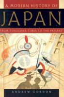 A Modern History of Japan: From Tokugawa Times to the Present 0195110617 Book Cover