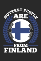 Hottest People Are From Finland: notebook/diary/taskbook/120 pages/dotgrid pages,6x9 inch 1688099220 Book Cover