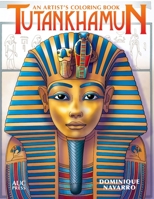 Tutankhamun: An Artist's Coloring Book 9774168534 Book Cover