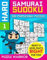Hard Samurai Sudoku: 200 Perplexing Puzzles 1092249842 Book Cover